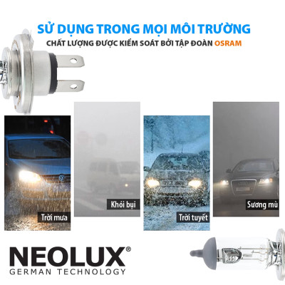 Combo 10 Bóng Đèn Xi Nhan Chân Cài G18 OSRAM NEOLUX Lắp Đèn Hậu, Đèn Phanh, Đèn Cảnh Báo Xe Ô Tô Xe Máy - Nhập Khẩu Chính Hãng