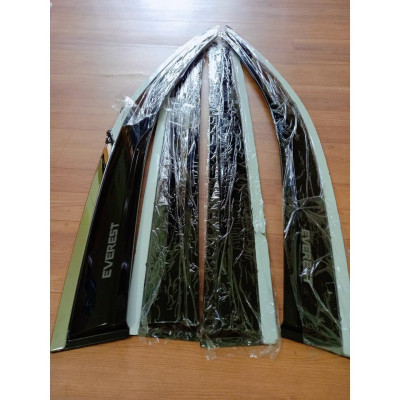 Vè che mưa xe Everest 2016-2022 chỉ inox cao cấp