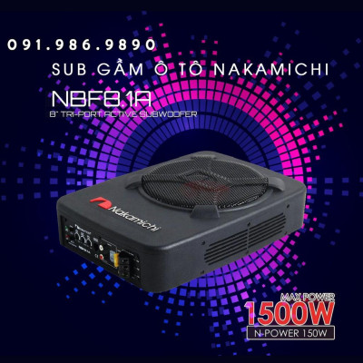Loa Sub Ô tô, Loa Sub Nakamichi NBF8.1A 8