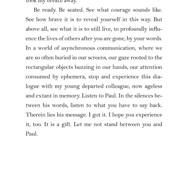 When Breath Becomes Air - (Mass Market)