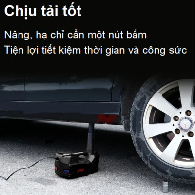 Bộ nâng kích gầm điện kiêm máy bơm lốp ô tô đa năng Dùng cho các xe có trọng tải dưới 5 tấn nhãn hiệu ROGTZ Công suất 150W - Hàng nhập khẩu