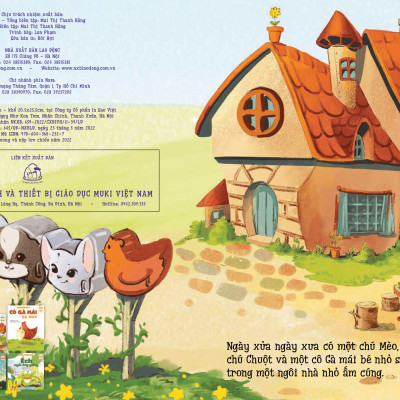 Sách Có Một Truyện Cổ Mới - Cô Gà Mái Bé Nhỏ