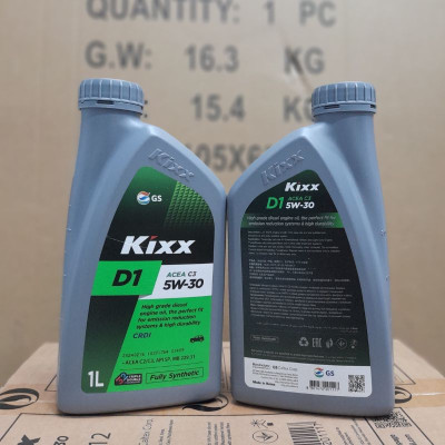 Dầu Nhớt Động Cơ Diesel Cao Cấp KIXX D1 C3 5W30 1Lit - ACEA C3 