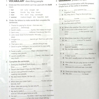 English File 4th Edition: Pre-Intermediate: Workbook With Key