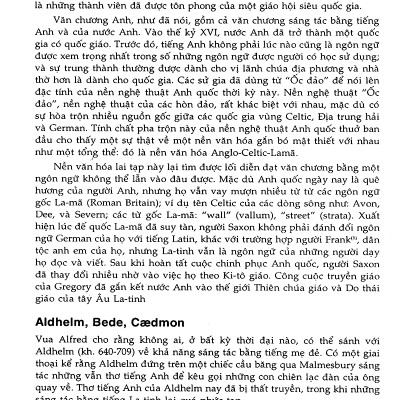 Lịch Sử Văn Học Anh Quốc - Vanlangbooks