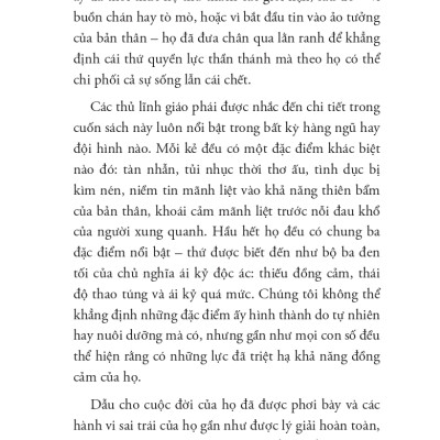 Sách - Tà Tâm & Tội Ác