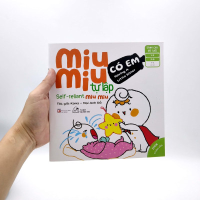 Sách Ehon Miu Miu Tự Lập Phần 2 Song Ngữ - Có Em