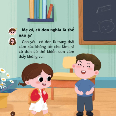 Sách Cùng Con Nuôi Dưỡng Cảm Xúc Tích Cực - Con Không Cô Đơn