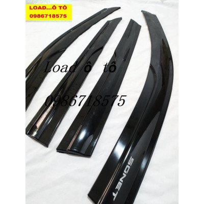 Vè Che Mưa Đen KIA SONET 2022-23 Mẫu Vè Đen Thái Dày Loại 1 Cao Cấp