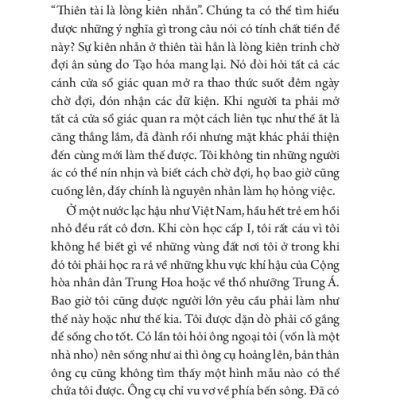 Trò chuyện với hoa thủy tiên và...