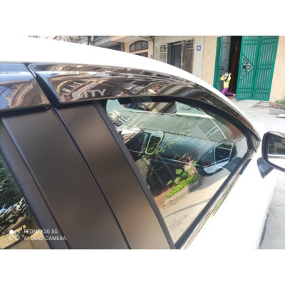 Vè Che Mưa Đen Dành Cho Xe City 2021 bộ 4 chi tiết