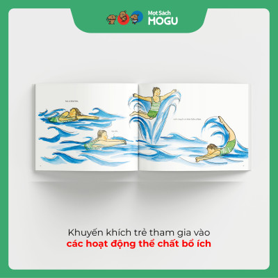 Truyện Ehon bé 3-4-5 tuổi - Gư-ri và Gư-ra đi tắm biển