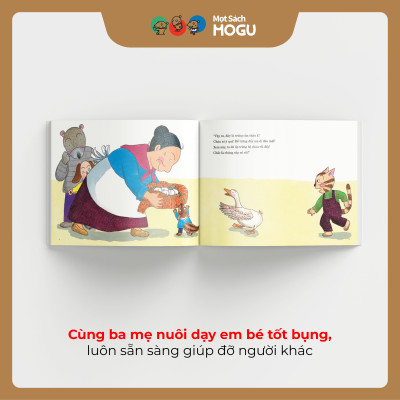 Truyện Ehon bé 3-4-5 tuổi - Trứng vịt