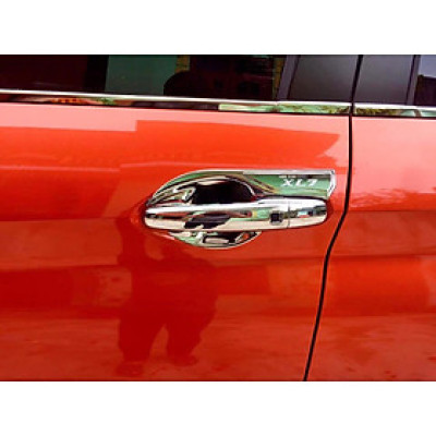 Ốp Tay Nắm, Hõm Cửa Xe dành cho Suzuki Xl7 2020-2021 Mạ Crom