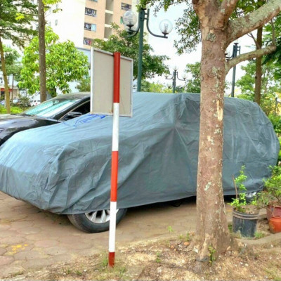 Bạt phủ ô tô chất liệu vải không dệt 3 lớp cao cấp thương hiệu MACSIM cho xe ô tô Mitsubishi Xpander màu ghi