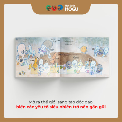 Truyện Ehon bé 3-4-5 tuổi - Chuyến dã ngoại của các bạn ma