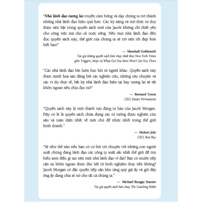 Nhà lãnh đạo tương lai: 140 CEO và 14.000 nhân viên toàn cầu nói gì về lãnh đạo? (The Future Leader) - Tác giả Jacob Morgan