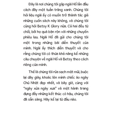 Ngài Hổ, Betsy Và Con Ngựa Biển Vàng