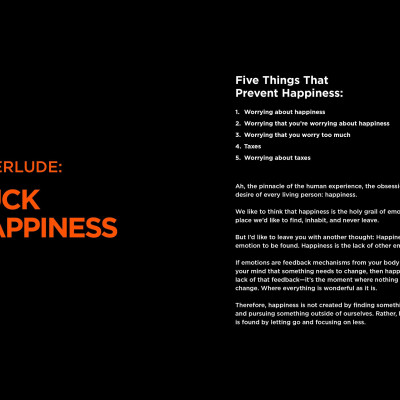 The Subtle Art Of Not Giving A F*ck Journal