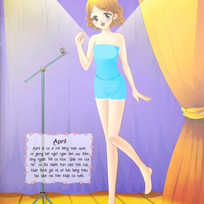 Dán Hình Trang Phục Công Chúa Tuyệt Đỉnh - Công Chúa Sành Điệu