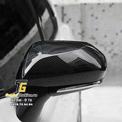 Bộ ốp gương chiếu hậu Toyota Camry 2019-2020 vân Carbon cap cấp