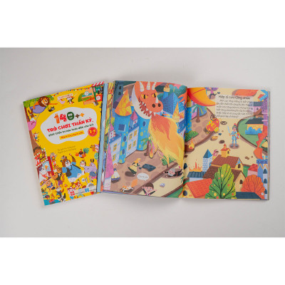 140++ trò chơi thần kỳ, phát triển trí não toàn diện cho trẻ 3-9 tuổi - Thông minh nhạy bén