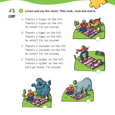 Sách - Dtpbooks - Helbling Young Reader - The Three Goats