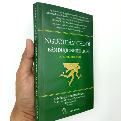 Sách Người Dám Cho Đi Bán Được Nhiều Hơn
