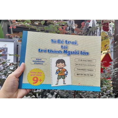 Sách - Từ Bé Trai Tôi Trở Thành Người Lớn - Bé Trai Thấu Hiểu Cơ Thể Để Tự Bảo Vệ - NXB Phụ Nữ