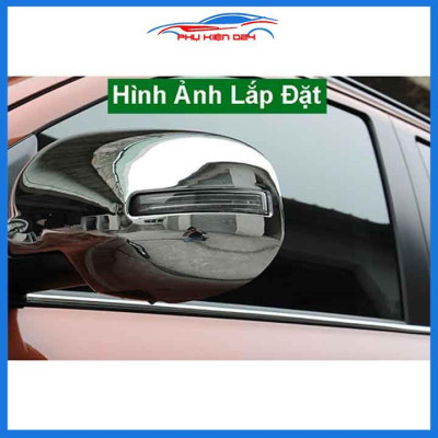 Ốp gương Outlander 2016-2017-2018-2019 mạ crom bảo vệ chống trầy trang trí làm đẹp xe