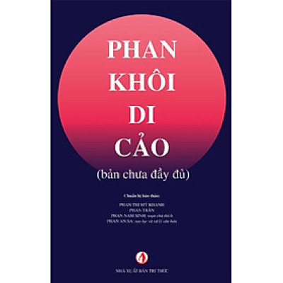 Phan Khôi Di Cảo - (bìa mềm)
