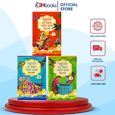 Combo 3 tập Truyện Cổ Tích Việt Nam Hay Nhất (Tái Bản 2023)- 2HBooks