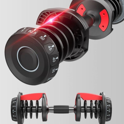 Bộ Tạ Tay Điều Chỉnh Khóa Số Tự Động 24kg Cao Cấp TP Tienphatsmart