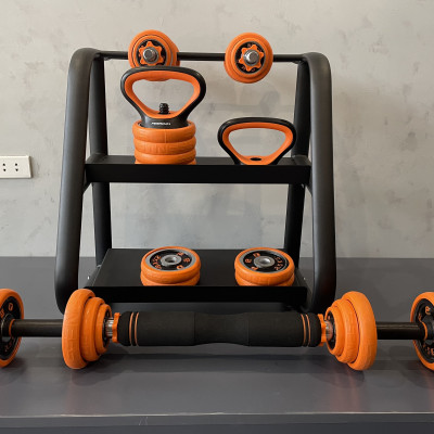 Bộ Tạ Tay Điều Chỉnh Đa Năng 4 IN 1 FED Tạ Gang Mã Niken loại 30kg --- Hàng Chính Hãng