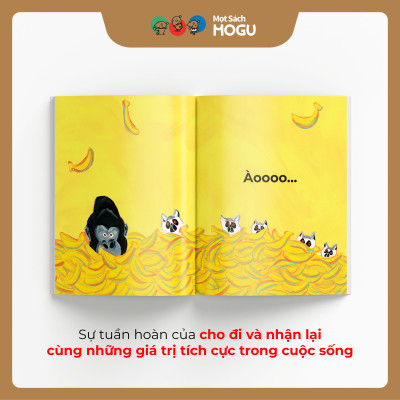 Truyện Ehon bé 3-4-5 tuổi - Bạn Gorilla