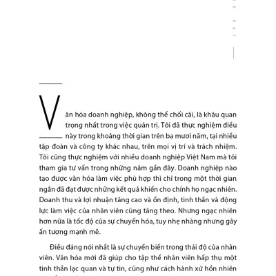 Cơn Lốc Quản Trị - Ba Trụ Cột Của Văn Hóa Doanh Nghiệp