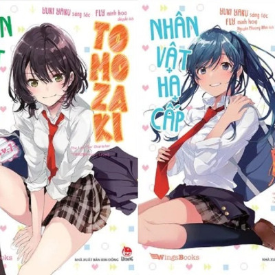 Sách - Nhân vật hạ cấp Tomozaki (combo 8 tập T1-7, bản phổ thông)