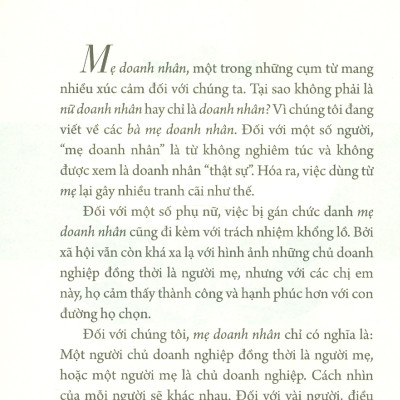 Mẹ Là Doanh Nhân - Erin Baebler, Lara Galloway; Diễm Quỳnh dịch