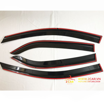 Vè Che Mưa Xe Kia Soluto 2019 2020 2021 2022 2023 NHỰA ĐEN dày