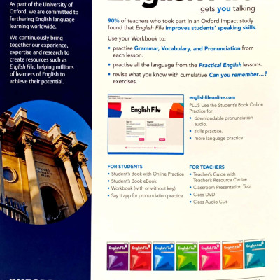 English File 4th Edition: Pre-Intermediate: Workbook With Key