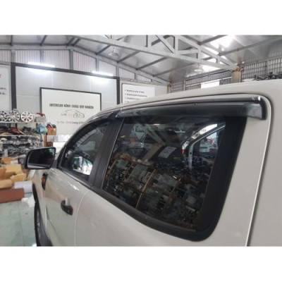 Bộ vè che mưa đen dành cho xe RANGER 2017-2021  bản TO và DÀY