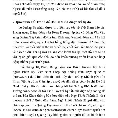 Hồ Chí Minh - Những Vần Thơ Trong Gông Cùm 