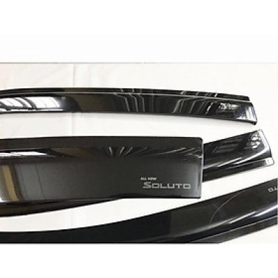 Vè Che Mưa dành cho xe Kia Soluto 2019-2020-2021 nhựa đen dày cao cấp