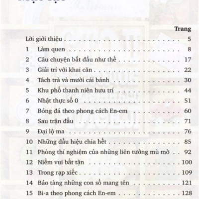 Sách - Tìm số thất lạc