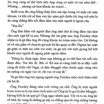 Sách: Harry Potter và Hòn đá phù thủy Tập 01