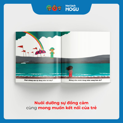 Truyện Ehon bé 3-4-5 tuổi - Bên kia biển