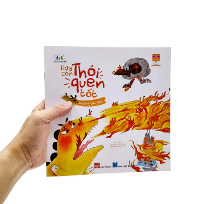 Sách Dạy Con Thói Quen Tốt - Không Cáu Giận