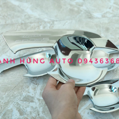 Ốp Tay Hõm Cửa Xe Toyota Cross 2021 - mạ Crom