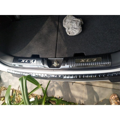 Chống Trầy Cốp Trong Ngoài dành cho XL7 Mẫu Cacbon