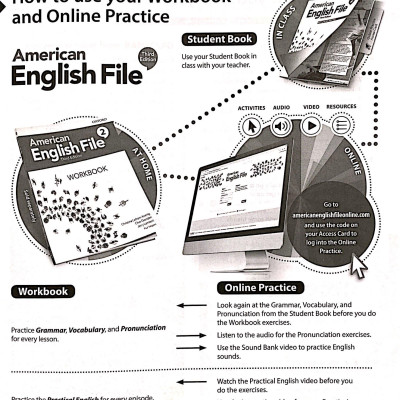 American English File: Level 2: Workbook